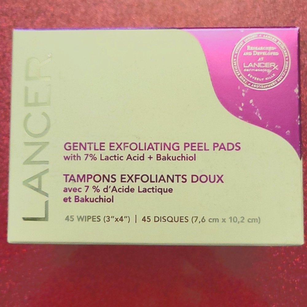 Lancer Gentle Exfoliating Peel Pad